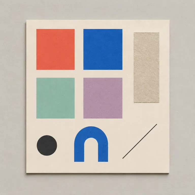 A close-up of a brand-exploration style abstract render